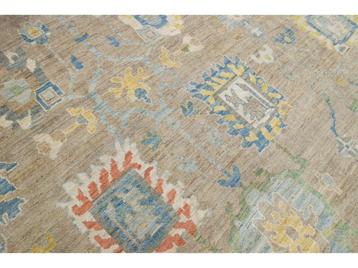 Modern Sultanabad Rug 10 X 12