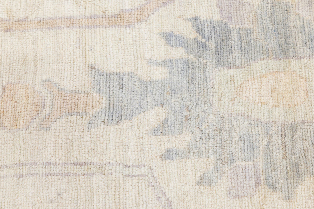 Modern Oushak Wool Rug 13 X 17