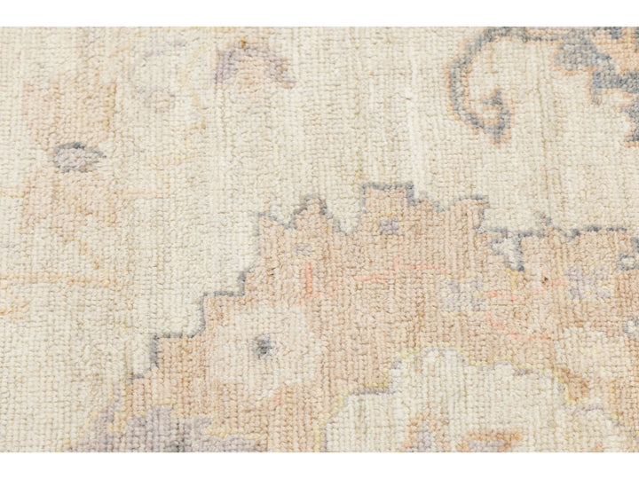 Modern Oushak Wool Rug 9 X 12