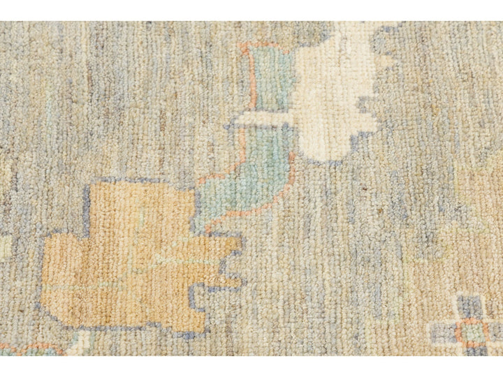 Modern Oushak Wool Rug 8 X 10