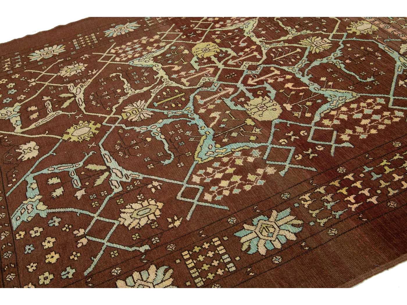 Modern Revival Wool Rug 8 X 9