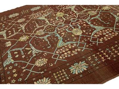 Modern Revival Wool Rug 8 X 9