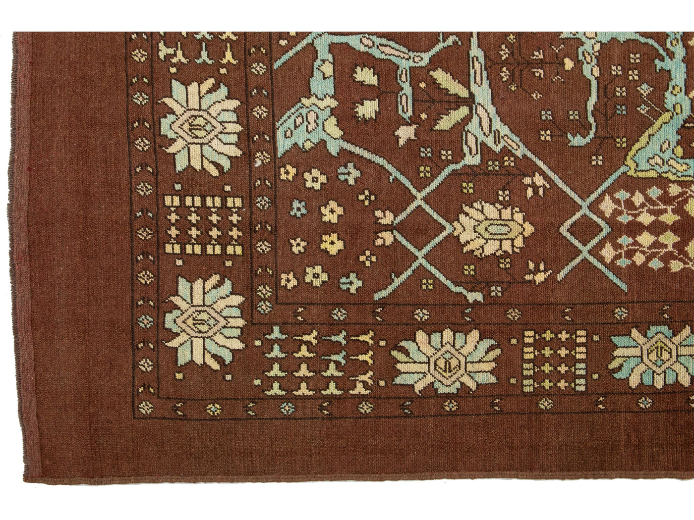 Modern Revival Wool Rug 8 X 9