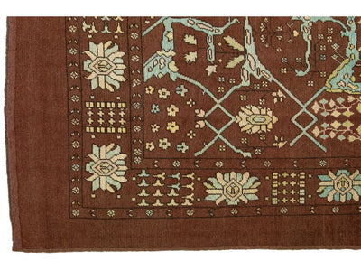 Modern Revival Wool Rug 8 X 9
