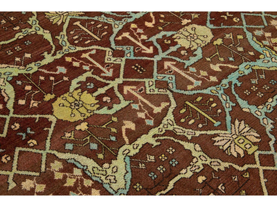 Modern Revival Wool Rug 8 X 9