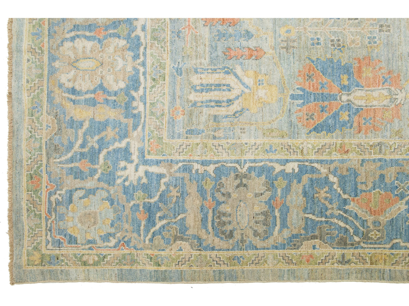 Modern Sultanabad Wool Rug 12 X 15