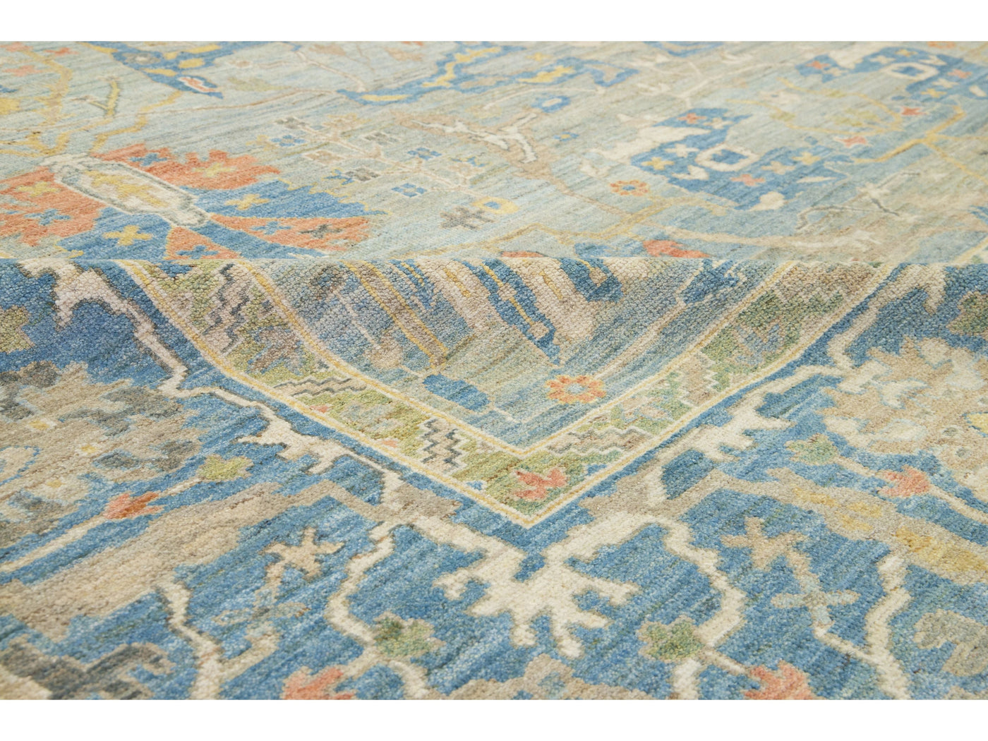 Modern Sultanabad Wool Rug 12 X 15