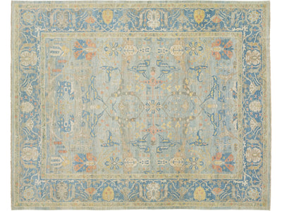 Modern Sultanabad Wool Rug 12 X 15