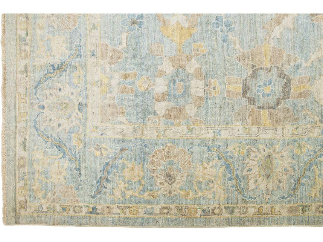 Modern Sultanabad Wool Rug 12 X 16