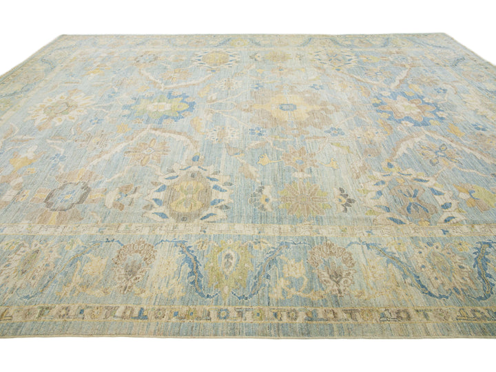Modern Sultanabad Wool Rug 12 X 16