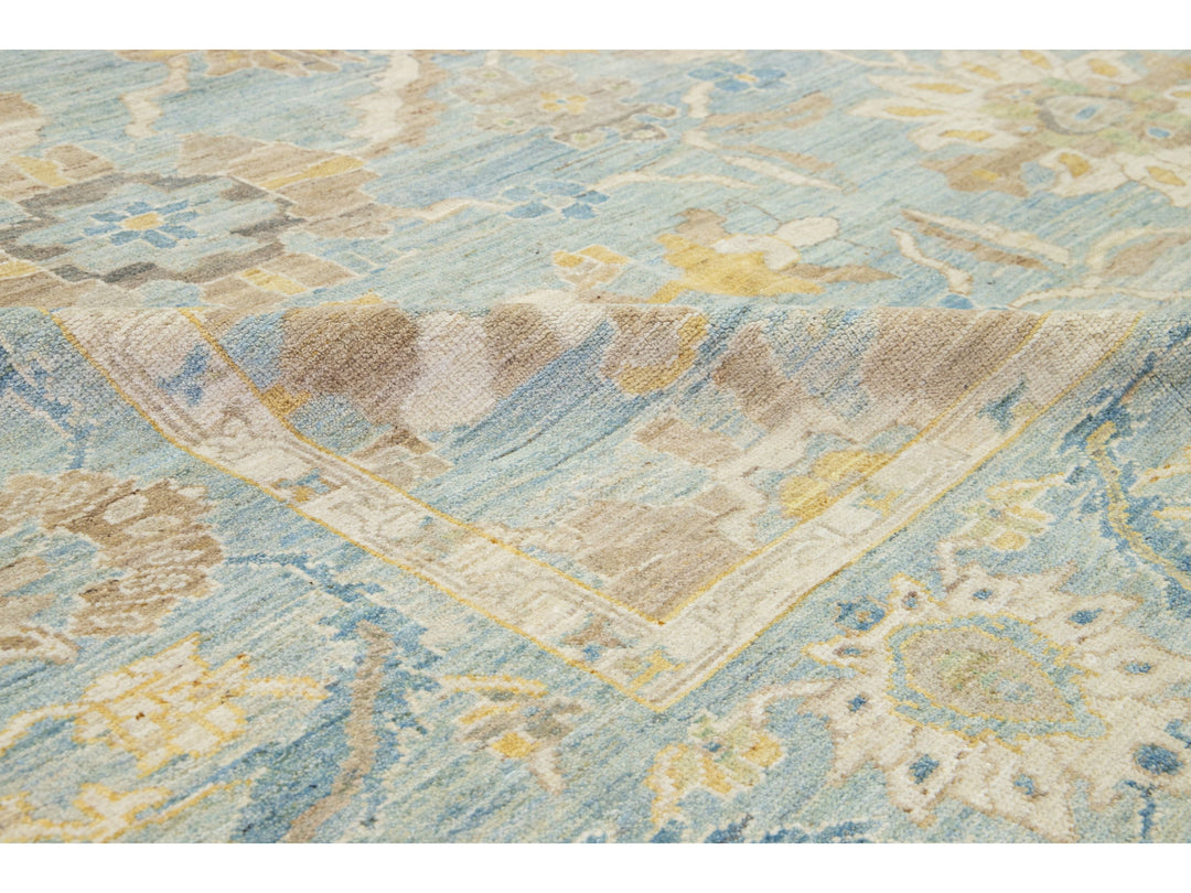 Modern Sultanabad Wool Rug 12 X 16