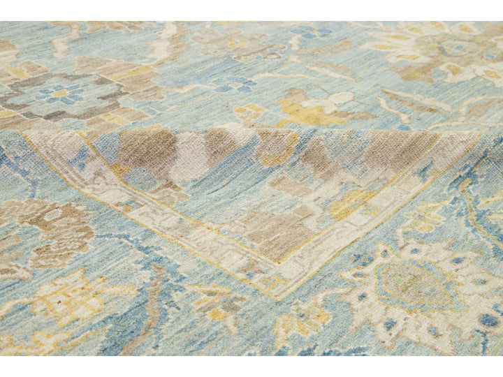 Modern Sultanabad Wool Rug 12 X 16