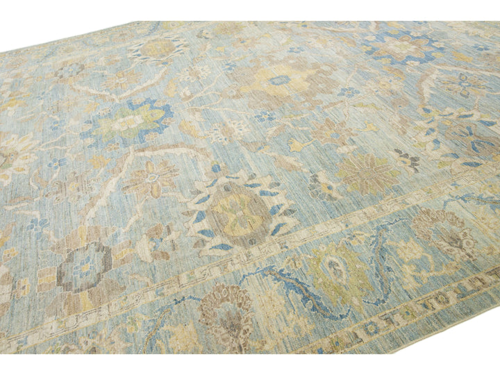 Modern Sultanabad Wool Rug 12 X 16