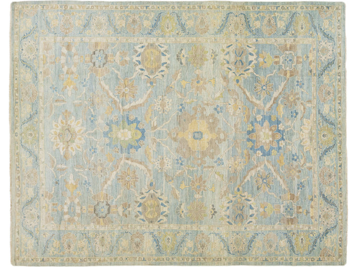 Modern Sultanabad Wool Rug 12 X 16