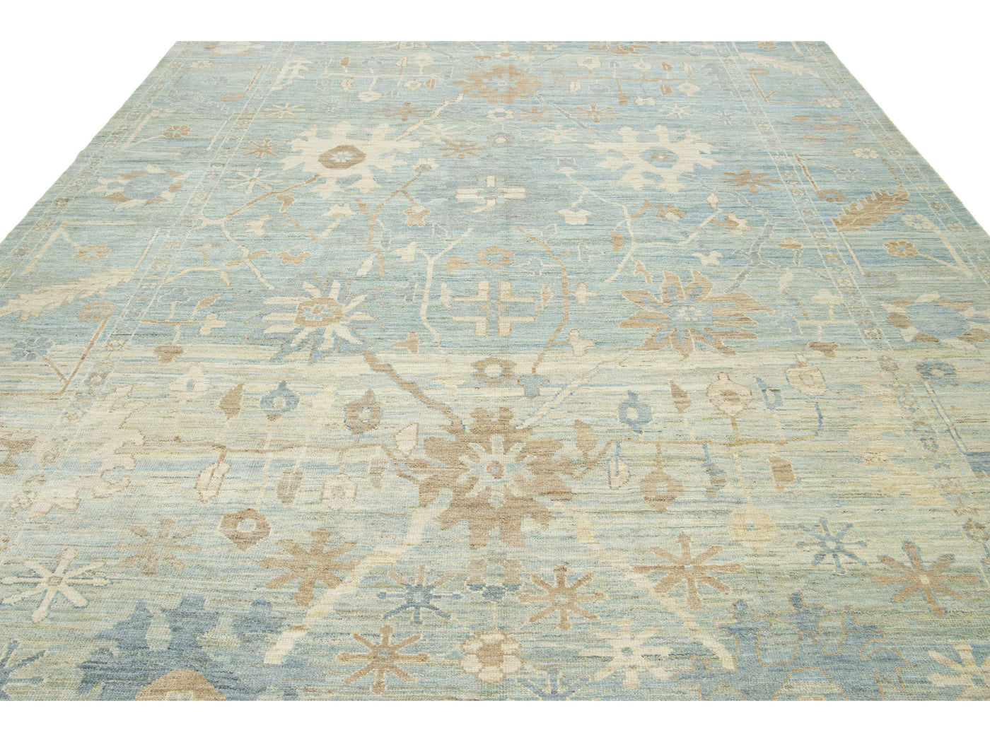 Modern Sultanabad Wool Rug 10 X 14