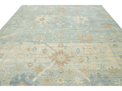 Modern Sultanabad Wool Rug 10 X 14