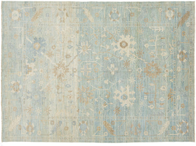 Modern Sultanabad Wool Rug 10 X 14