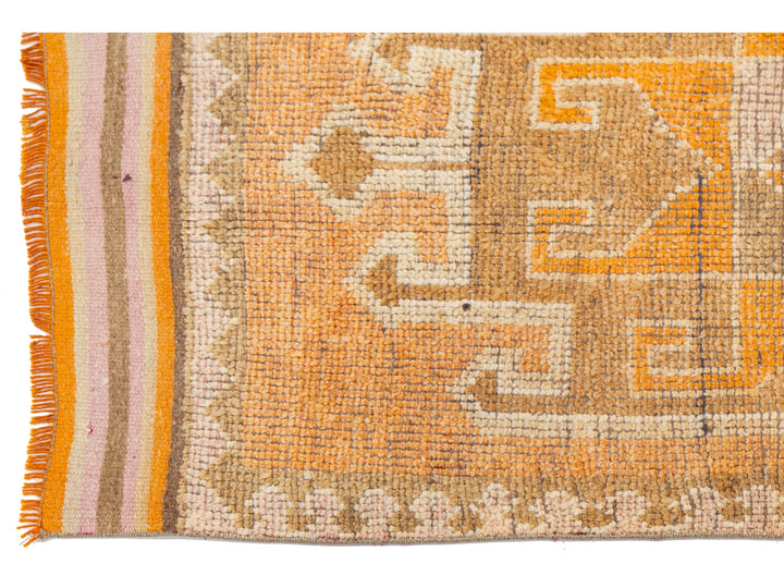 Vintage Turkish Wool Runner Rug 3 X 11