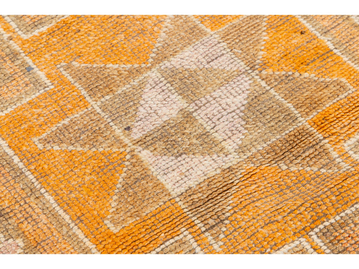 Vintage Turkish Wool Runner Rug 3 X 11