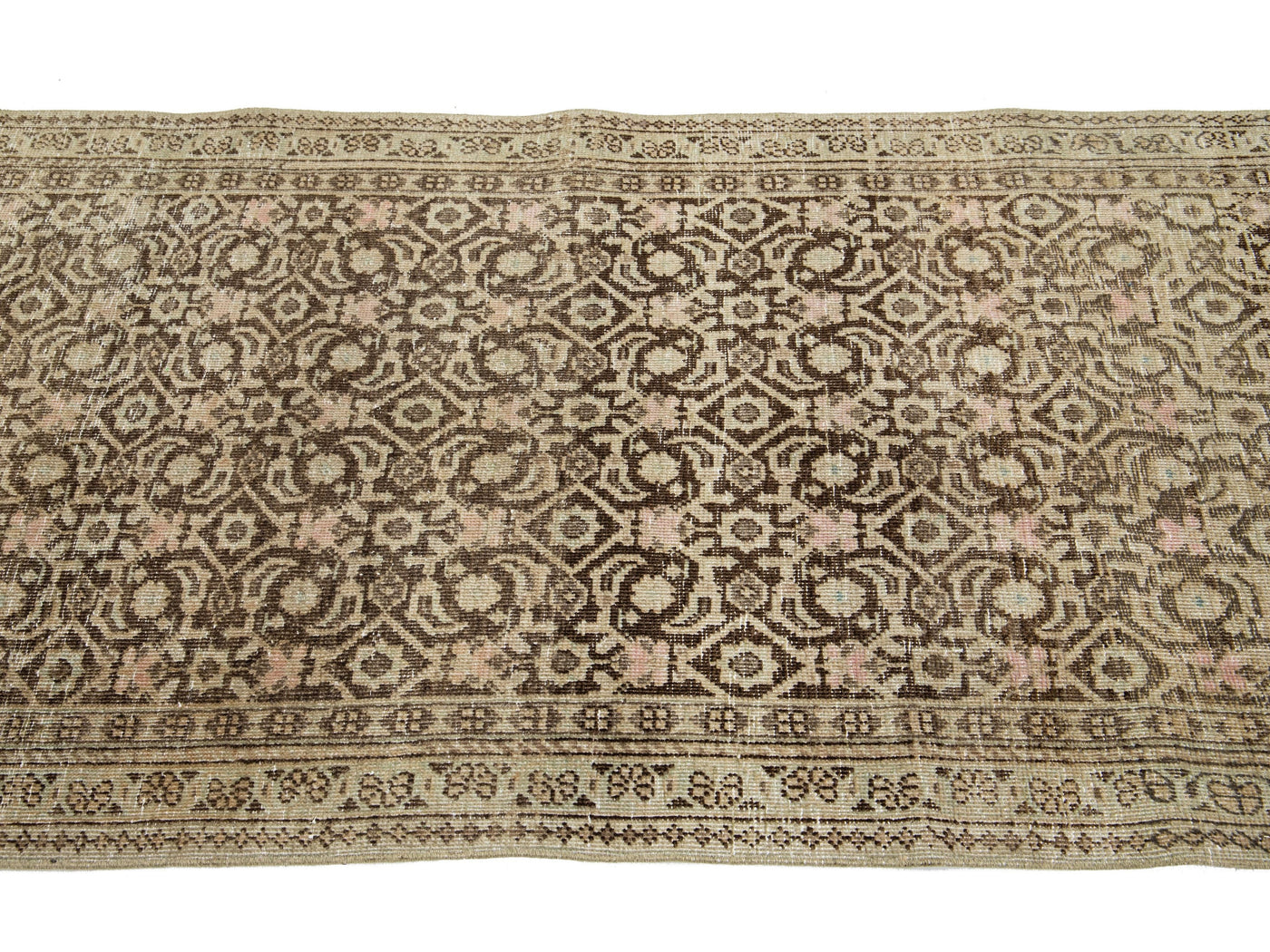 Antique Malayer Wool Runner 3 X 13