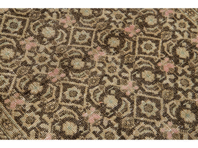 Antique Malayer Wool Runner 3 X 13