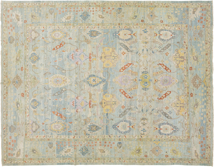 Modern Sultanabad Wool Rug 13 X 17