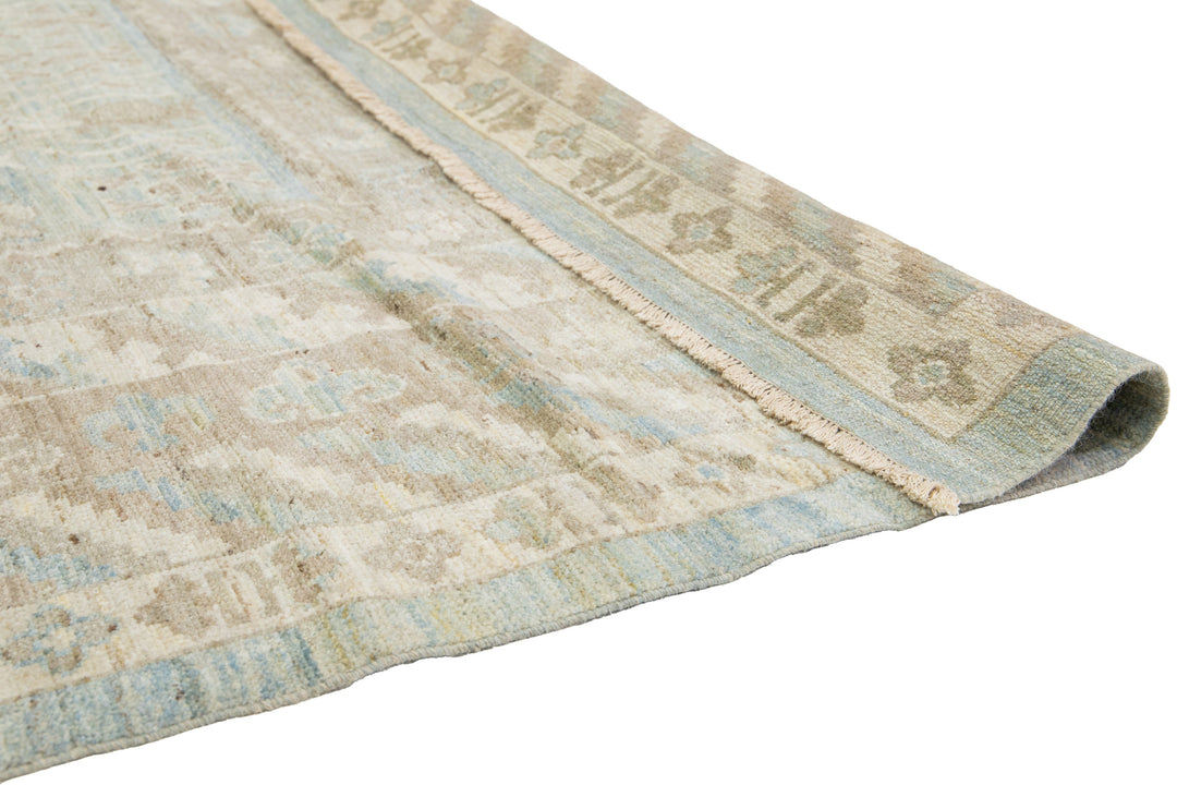 Modern Khotan Wool Rug 13 X 16