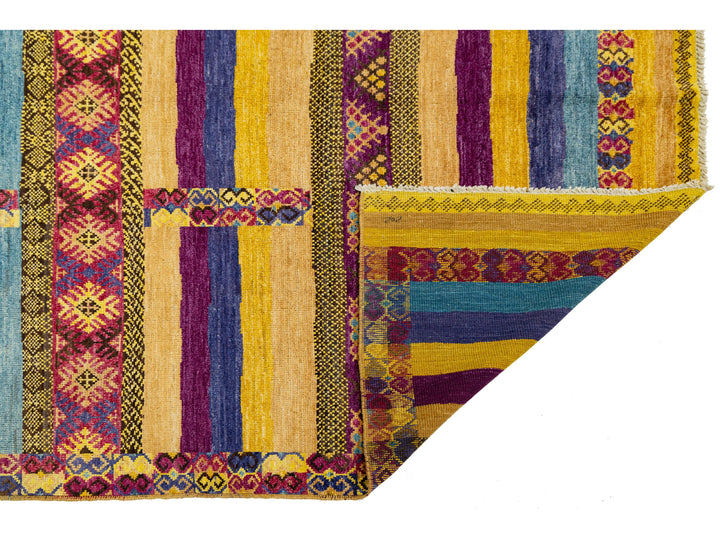 Modern Moroccan Wool Rug 9 X 12
