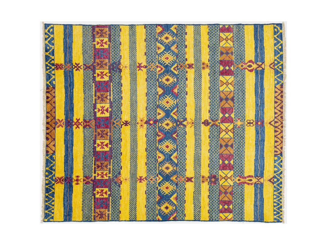 Modern Moroccan Wool Rug 8 X 10