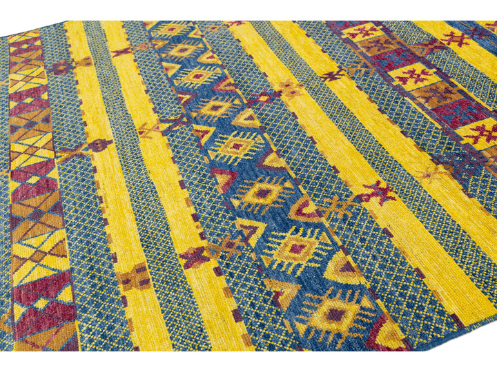 Modern Moroccan Wool Rug 8 X 10