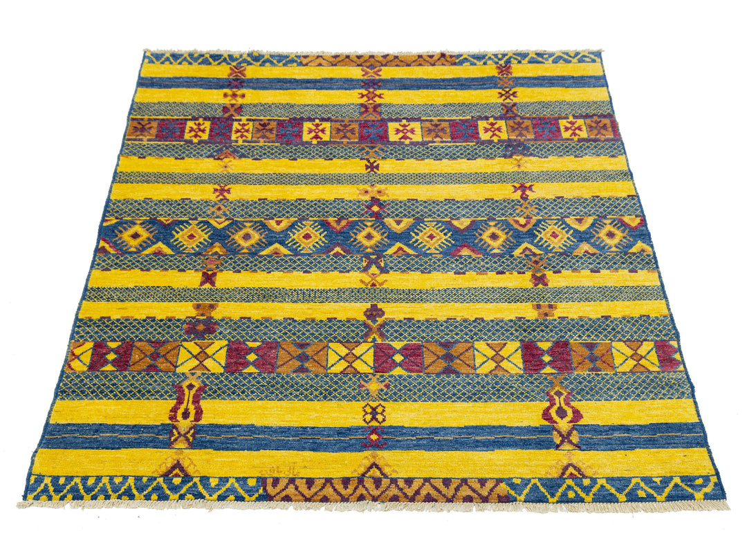 Modern Moroccan Wool Rug 8 X 10