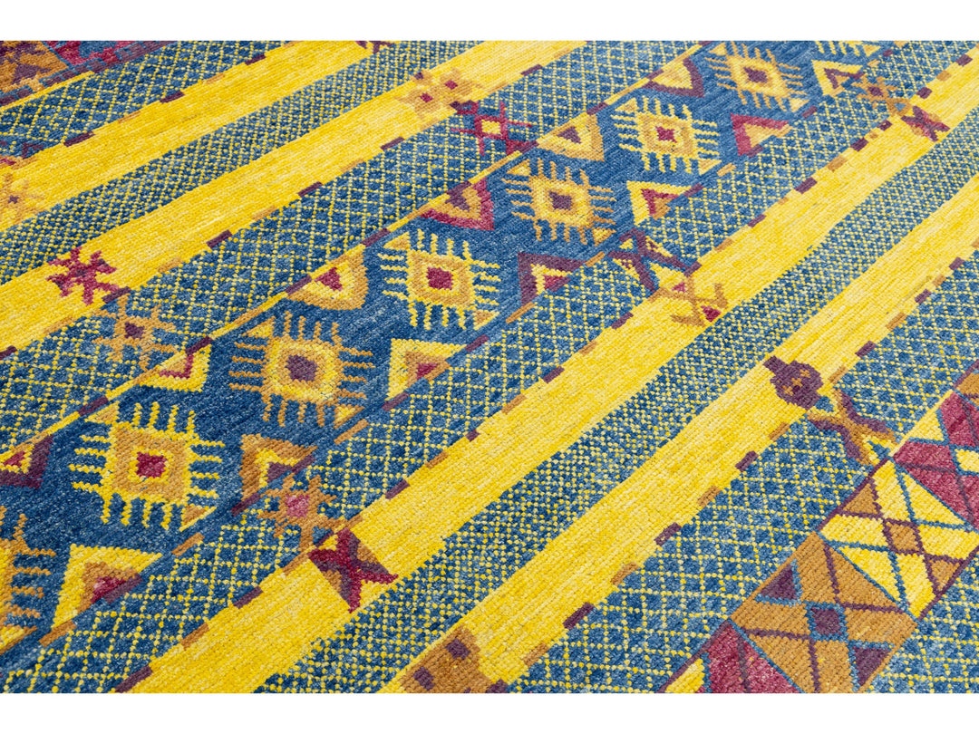 Modern Moroccan Wool Rug 8 X 10