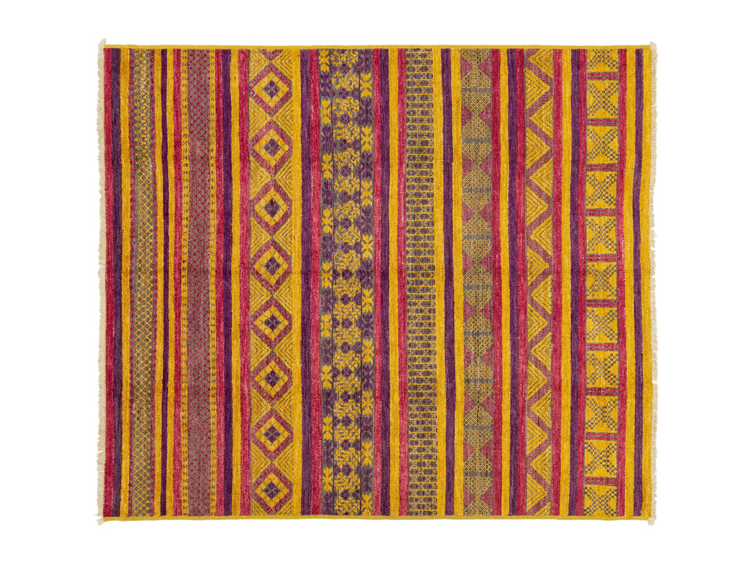 Modern Moroccan Wool Rug 8 X 10