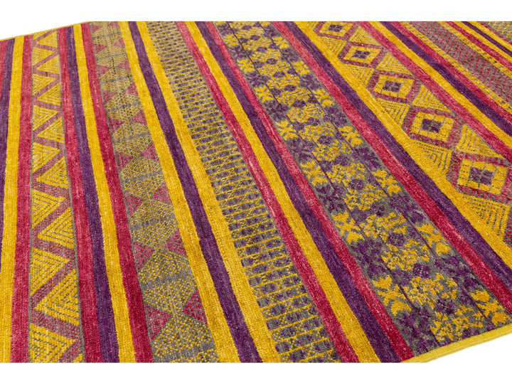 Modern Moroccan Wool Rug 8 X 10