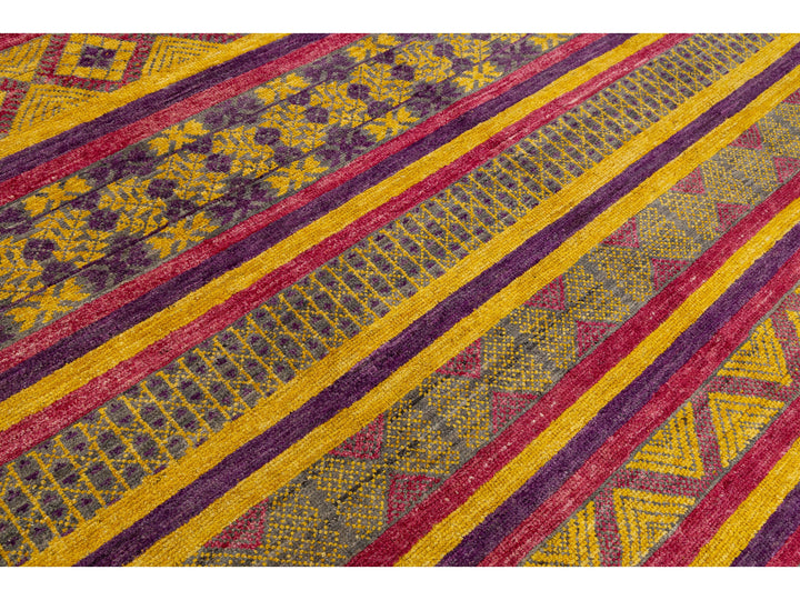 Modern Moroccan Wool Rug 8 X 10