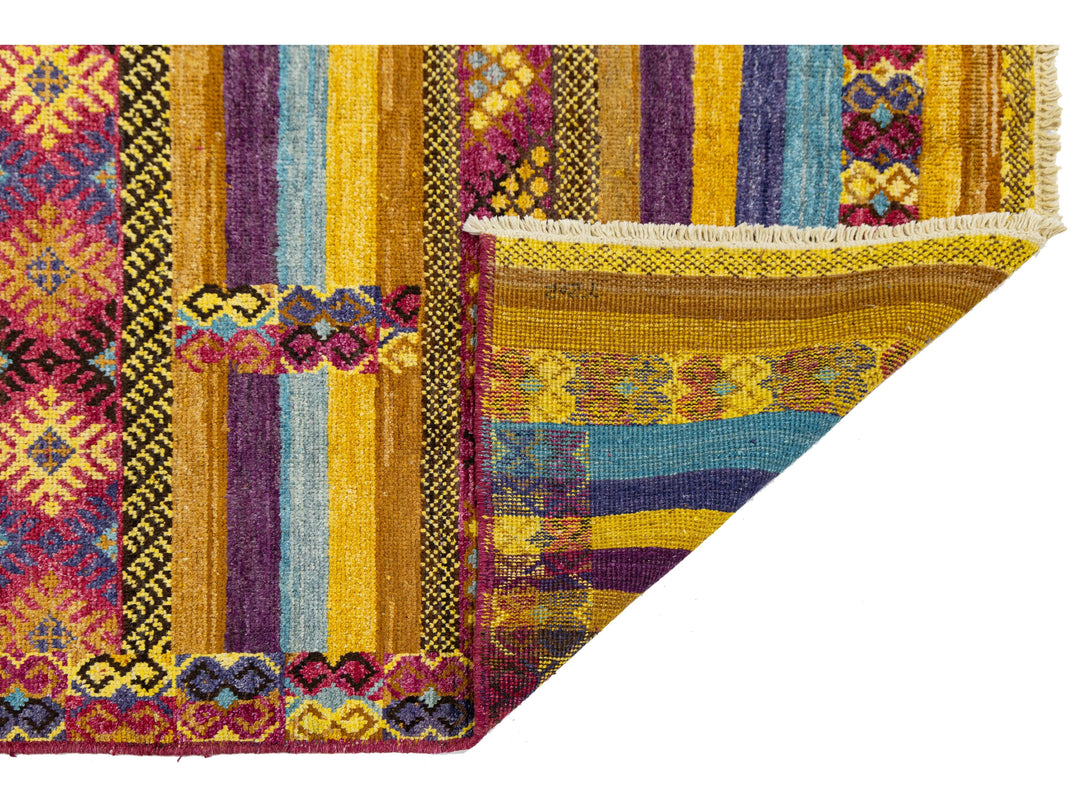 Modern Moroccan Wool Rug 6 X 9