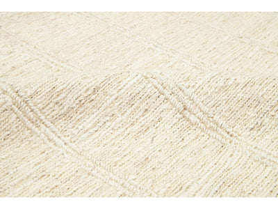 Modern Soumak Natural Jute Rug 5 X 8