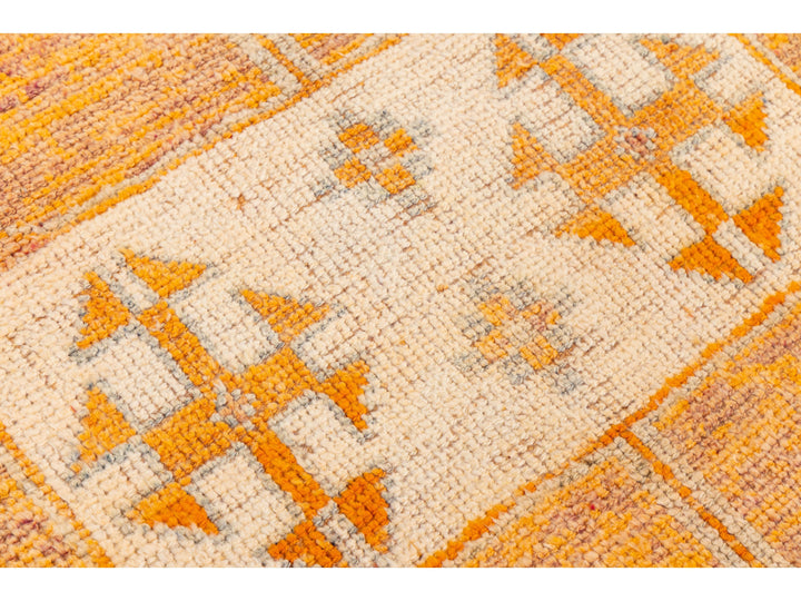 Vintage Turkish Wool Runner Rug 3 X 10