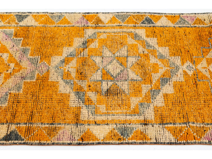 Vintage Turkish Wool Rug 3 X 13