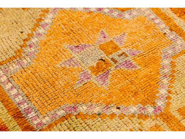 Vintage Turkish Wool Runner Rug 3 X 11