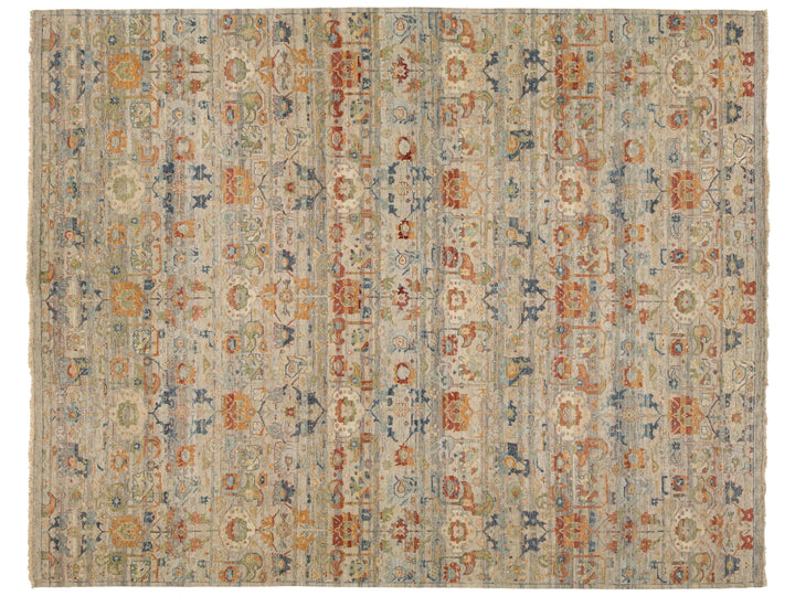 Modern Agra Wool Rug 13 X 16