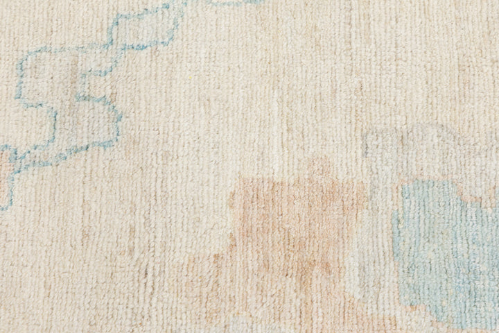 Modern Oushak Wool Rug 12 X 17