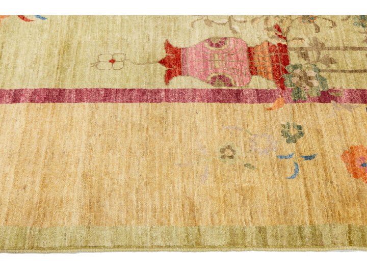 Modern Art Deco Chinese Rug 9 X 12