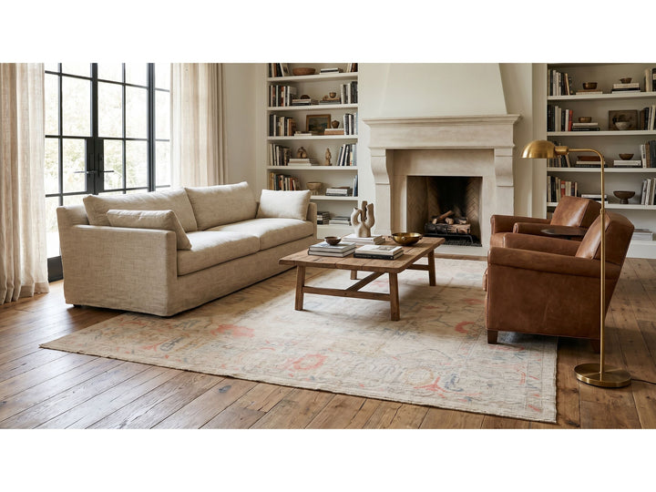 Modern Oushak Wool Rug 10 X 14