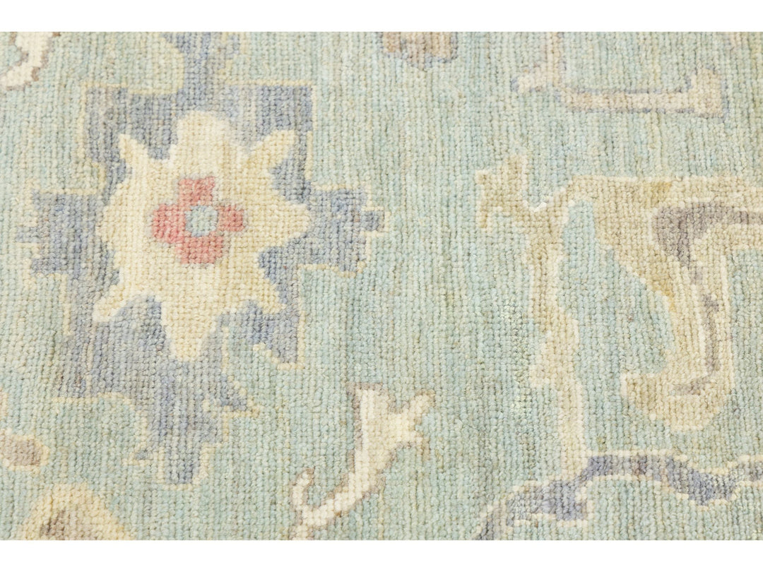 Modern Oushak Wool Rug 8 X 10