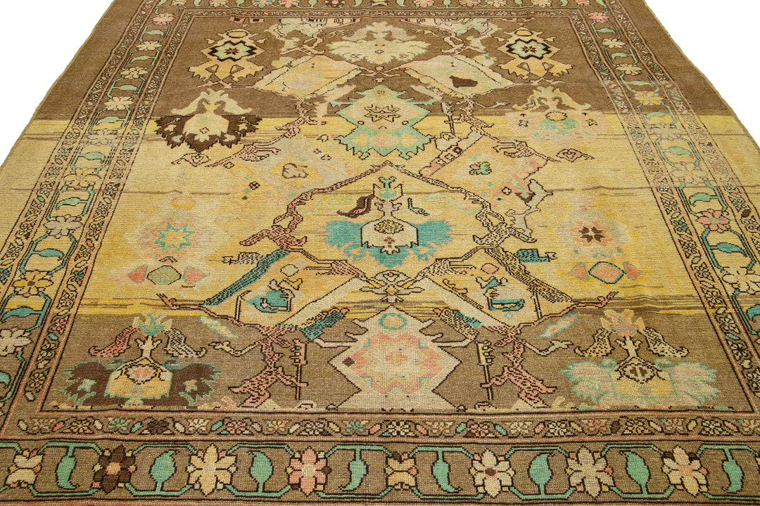 Modern Revival Wool Rug 8 X 9