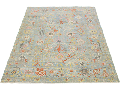 Modern Sultanabad Wool Rug 9 X 12