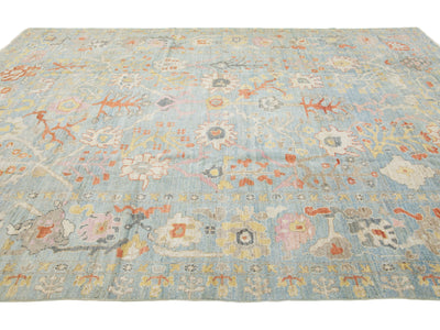 Modern Sultanabad Wool Rug 9 X 12