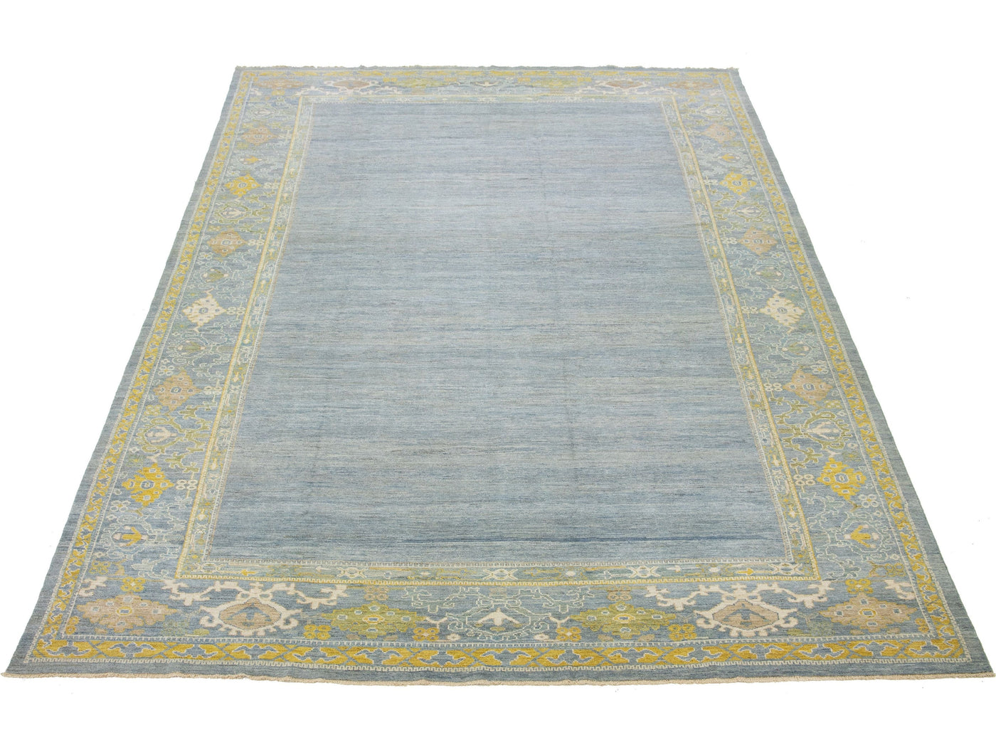 Modern Sultanabad Wool Rug 12 X 19