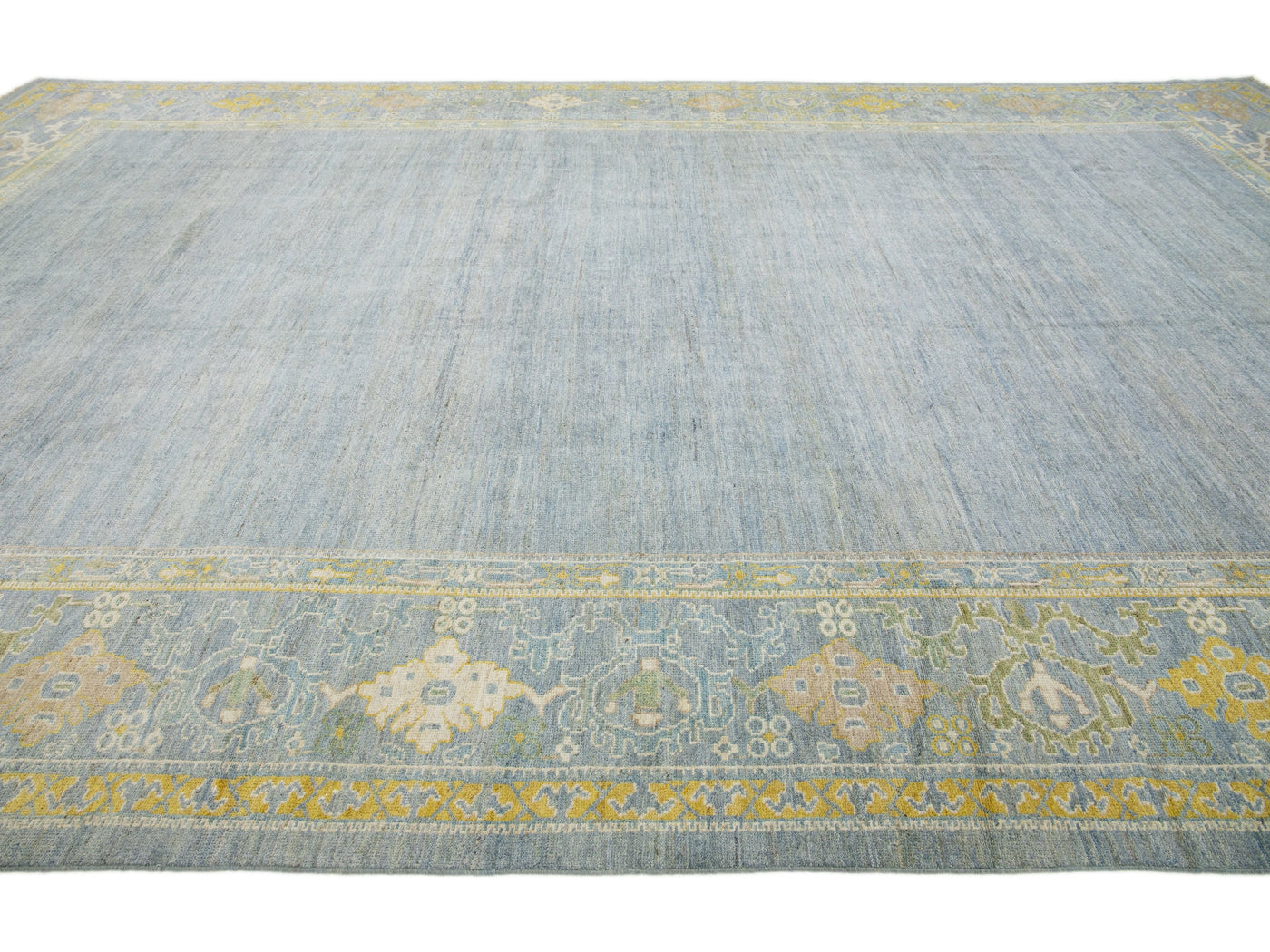 Modern Sultanabad Wool Rug 12 X 19